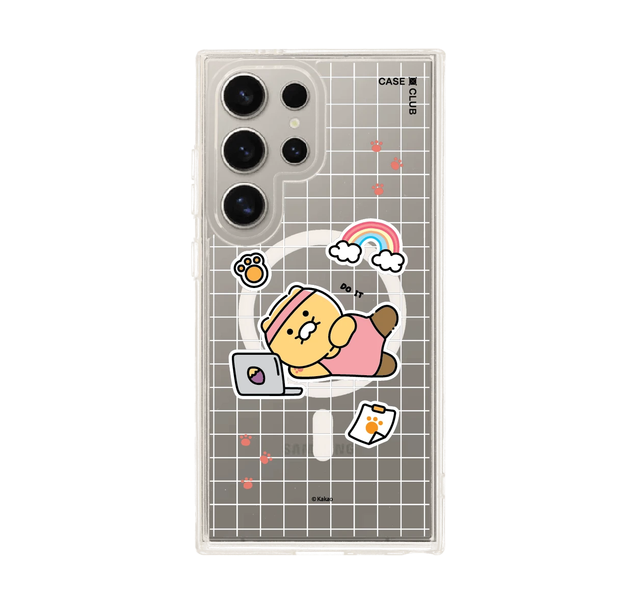 เคสใส samsung s24 ultra magsafe kakao diary choonsik workout